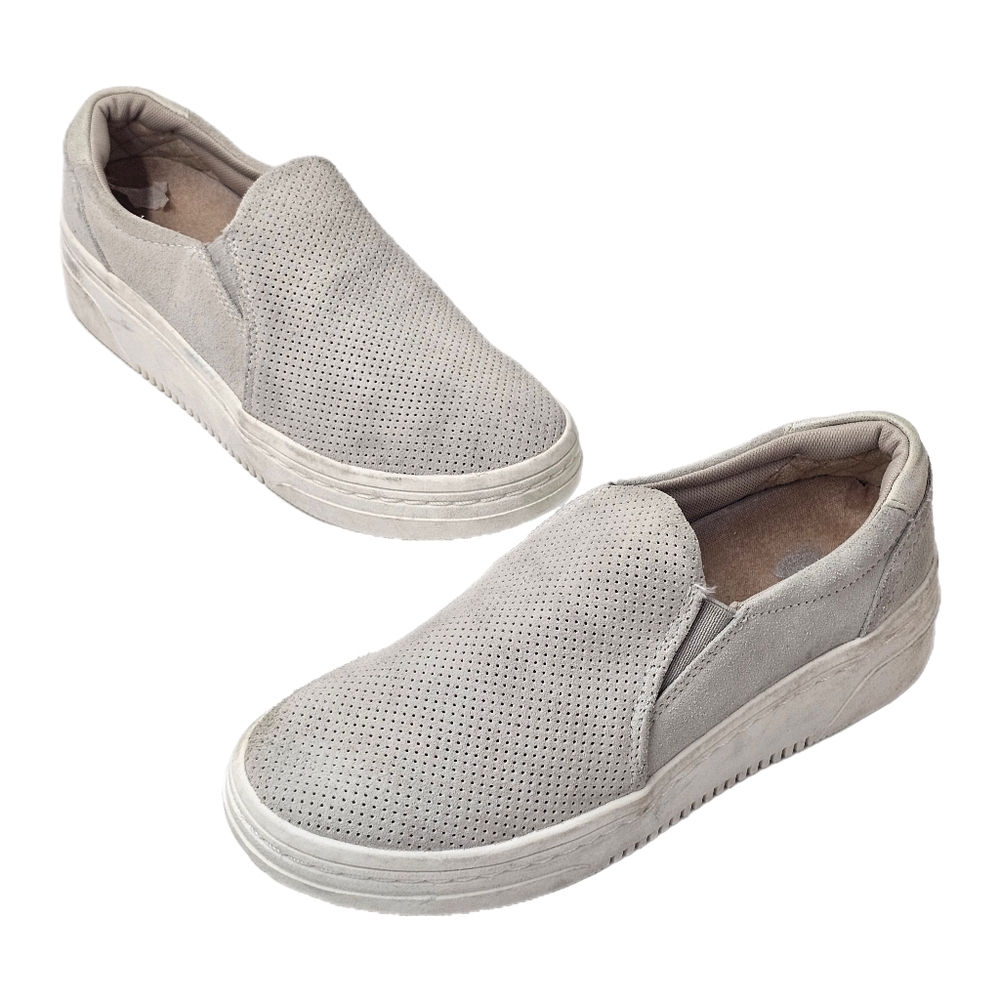 Dr Scholls Madison Next Platform Slip-On Sneakers Oyster Women 7